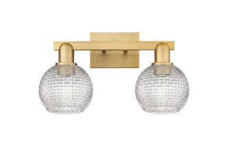 Innovations - 716-2W-BB-G122C-6CL - Two Light Bath Vanity - Arcadia - Brushed Brass