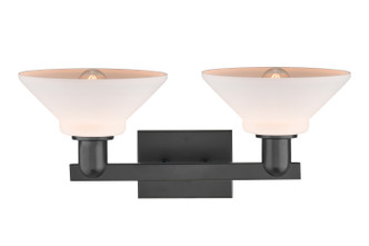 Arcadia Two Light Bath Vanity (716-2W-BK-G131)