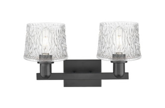 Arcadia Two Light Bath Vanity (716-2W-BK-G402)