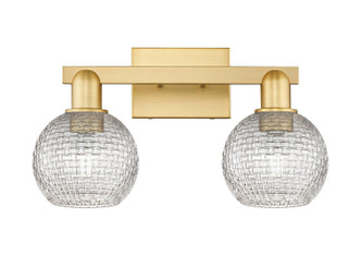 Innovations - 716-2W-SG-G122C-6CL - Two Light Bath Vanity - Arcadia - Satin Gold