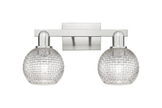 Innovations - 716-2W-SN-G122C-6CL - Two Light Bath Vanity - Arcadia - Brushed Satin Nickel