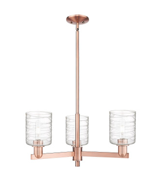 Innovations - 716-3CR-AC-G1113 - Three Light Pendant - Arcadia - Antique Copper