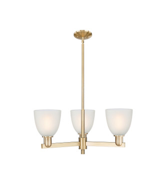 Innovations - 716-3CR-CB-G381 - Three Light Pendant - Arcadia - Champagne Bronze