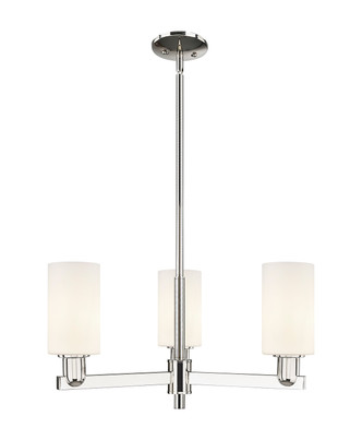 Innovations - 716-3CR-PN-G801 - Three Light Pendant - Arcadia - Polished Nickel