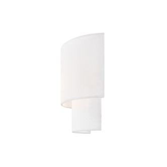 Textile One Light Wall Sconce (FAB-5770-WHTE)