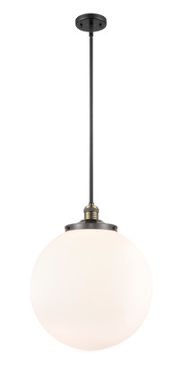 manufacturer_finish:Black Antique Brass|manufacturer_glass:Matte White|light_output:220.00lm|color_temperature:2200K|cri:99