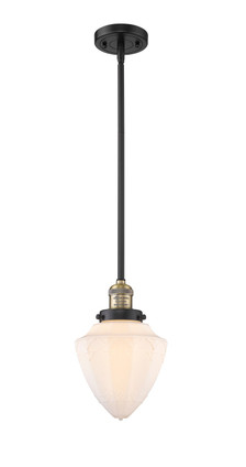 manufacturer_finish:Black Antique Brass|manufacturer_glass:Matte White|light_output:220.00lm|color_temperature:2200K|cri:99