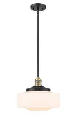 manufacturer_finish:Black Antique Brass|manufacturer_glass:Matte White|light_output:220.00lm|color_temperature:2200K|cri:99