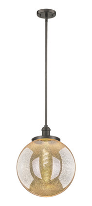 Innovations - 201S-OB-G208-14 - One Light Pendant - Franklin Restoration - Oil Rubbed Bronze