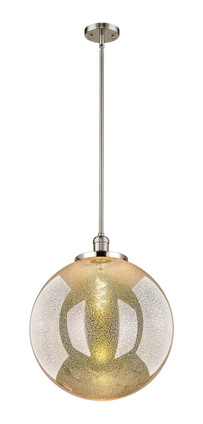 Innovations - 201S-PN-G208-18 - One Light Pendant - Franklin Restoration - Polished Nickel