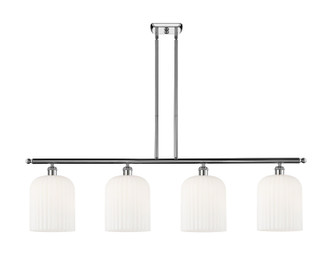 Innovations - 516-4I-PC-G559-8GWH - Four Light Island Pendant - Ballston - Polished Chrome