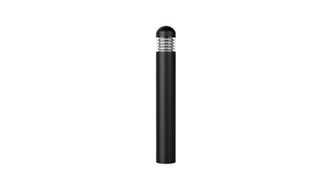 Westgate - BOL-44-R-L-C-MCTP-BK - Bollard - Black