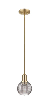 Innovations - 716-1S-CB-G1213-6SM - One Light Mini Pendant - Arcadia - Champagne Bronze