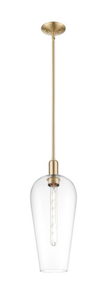 Innovations - 716-1S-CB-G456-8CL - One Light Mini Pendant - Arcadia - Champagne Bronze