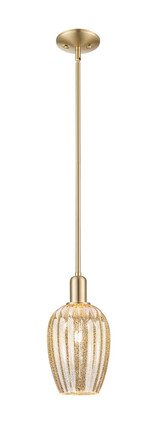 Innovations - 716-1S-CB-G457-6ME - One Light Mini Pendant - Arcadia - Champagne Bronze