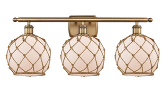 manufacturer_finish:Brushed Brass|manufacturer_glass:White Glass with Brown Rope|light_output:220.00lm|color_temperature:2200K|cri:99