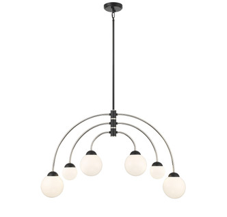 Six Light Chandelier (M100114MBKPN) Six Light Chandelier (M100114MBKPN)