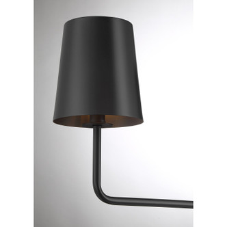 Four Light Linear Chandelier (M100127MBK)