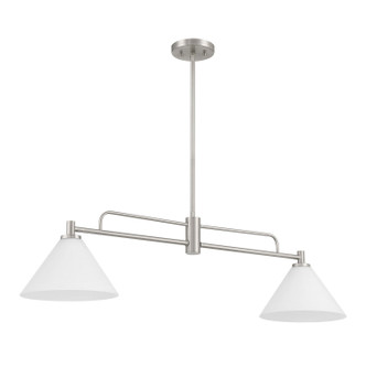 Two Light Linear Chandelier (M100136BN)