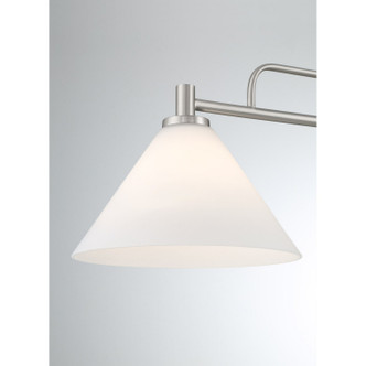 Two Light Linear Chandelier (M100136BN)