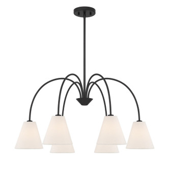 Six Light Chandelier (M100138MBK)