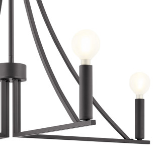 Four Light Chandelier (M100141MBK)