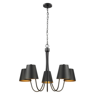 Five Light Chandelier (M100142MBK)