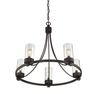 Mchan Five Light Chandelier (M10018ORB)