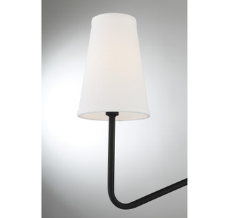 Four Light Linear Chandelier (M10078MBK)