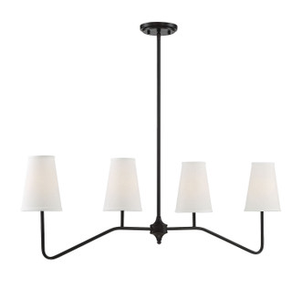 Mchan Four Light Chandelier (M10078ORB)