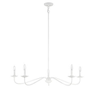 Five Light Chandelier (M10085BQW)