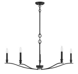 Five Light Chandelier (M10086MBK)