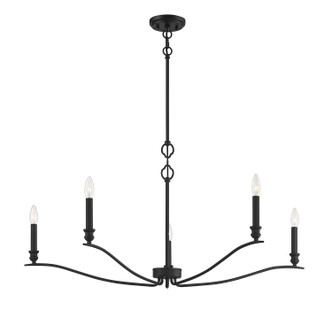 Five Light Chandelier (M10086MBK)