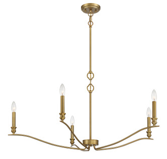 Five Light Chandelier (M10086NB)