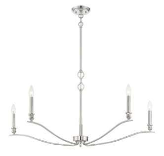 Five Light Chandelier (M10086PN)