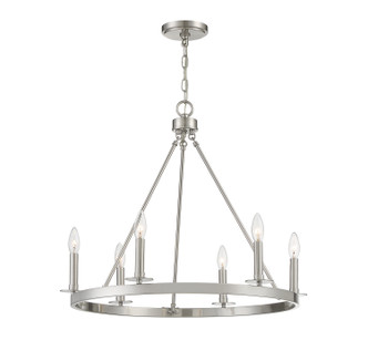 Six Light Chandelier (M10093BN)
