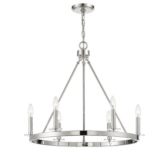 Six Light Chandelier (M10093PN)
