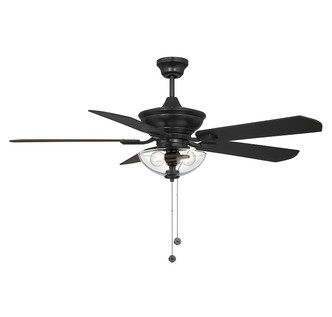 Meridian - M2026MBKRV - 52 Outdoor Ceiling Fan - Matte Black