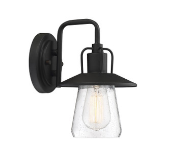 Meridian - M50022BK - One Light Outdoor Wall Lantern - Moutd - Matte Black