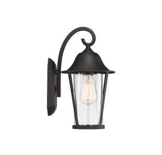 Moutd One Light Outdoor Wall Lantern (M50023BK)
