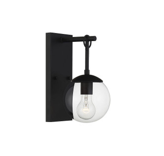 Moutd One Light Outdoor Wall Lantern (M50029BK)