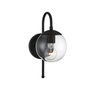 Meridian - M50030BK - One Light Outdoor Wall Lantern - Moutd - Matte Black