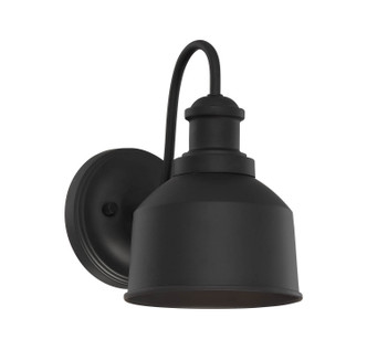 Moutd One Light Outdoor Wall Lantern (M50046BK)