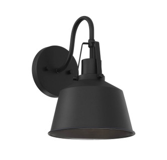 Moutd One Light Outdoor Wall Lantern (M50049BK)