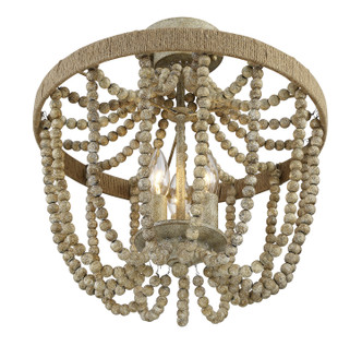 Msemi Three Light Semi-Flush Mount (M60002-97)