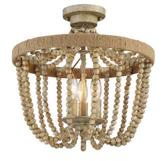 Msemi Three Light Semi-Flush Mount (M60002-97)