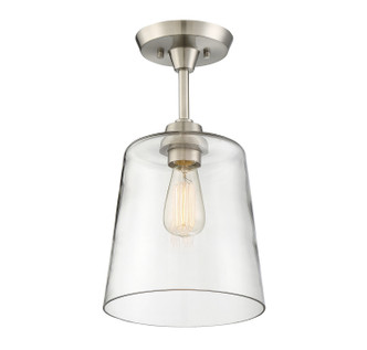 Msemi One Light Semi-Flush Mount (M60010BN)