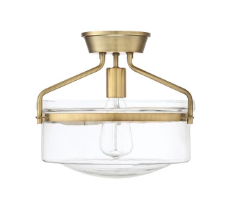 Msemi One Light Semi-Flush Mount (M60011NB)