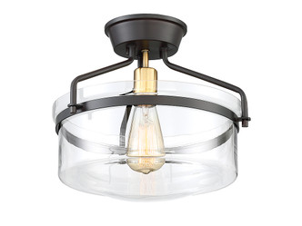 Msemi One Light Semi-Flush Mount (M60011ORBNB)