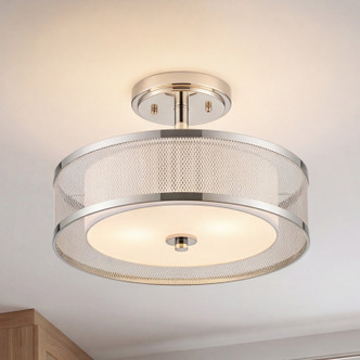 Mflus Three Light Flush Mount (M60018PN)